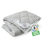 OPTICLIMA Allergiker Bettdecke zweiteilig Vierjahreszeiten