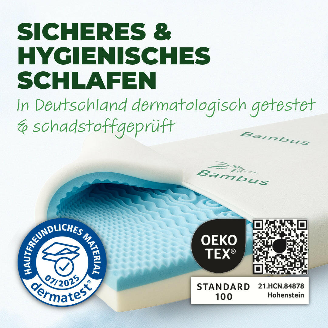 Welldora Premium Topper 5-Zonen Dual-Layer.