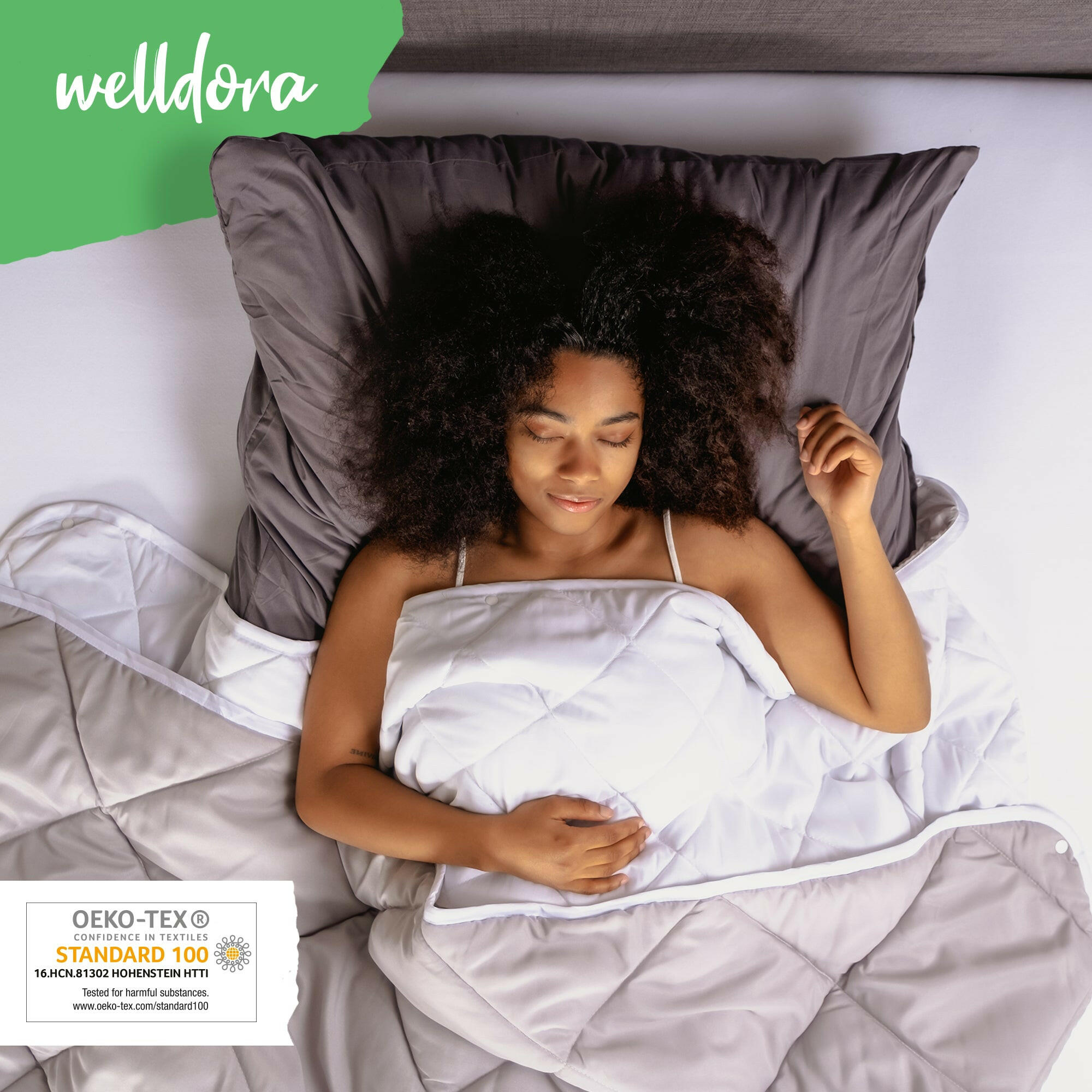 Welldora OPTICLIMA Allergiker Bettdecke zweiteilig Vierjahreszeiten.