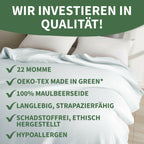 Welldora Premium Deckenbezug aus 100% Seide.