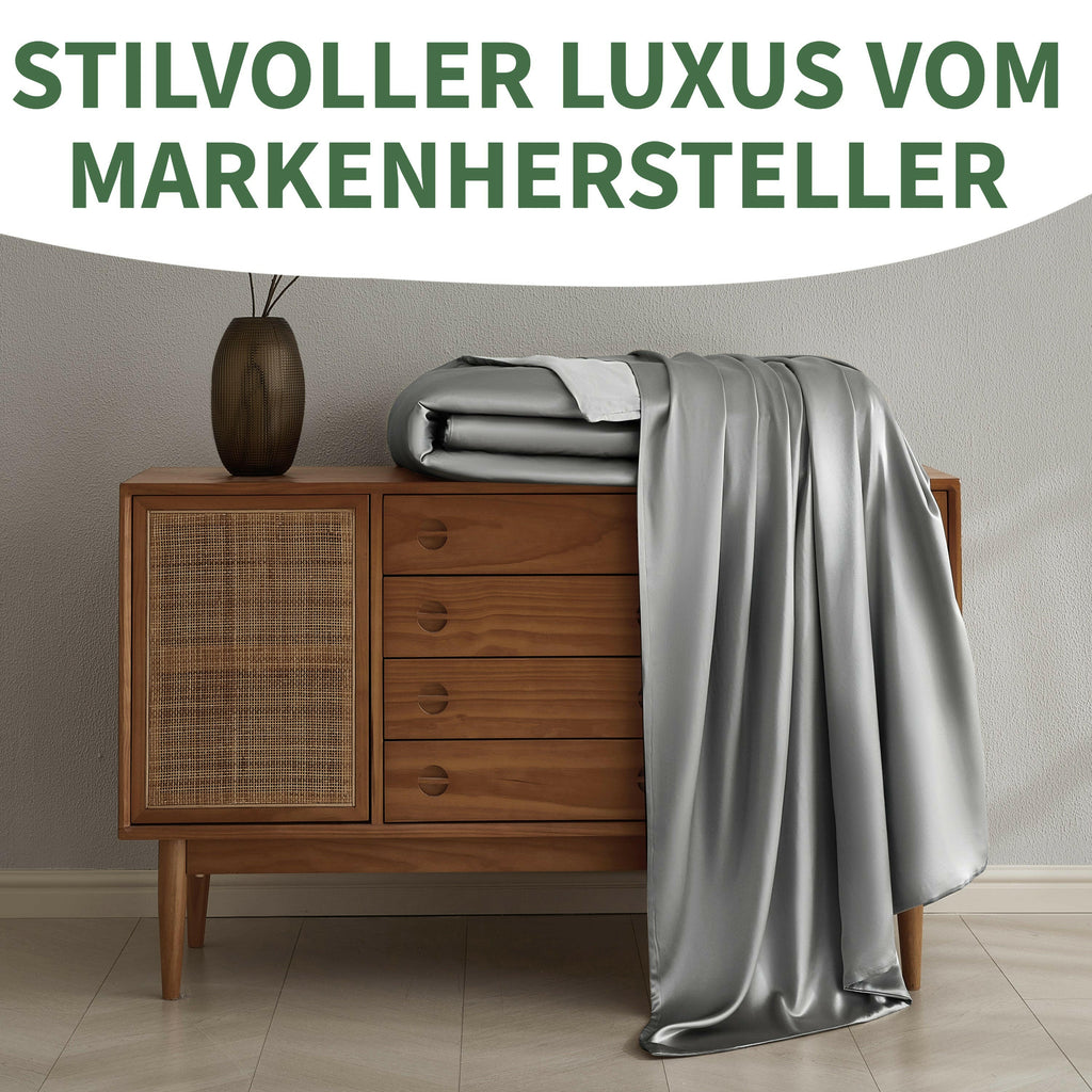 Premium Deckenbezug aus 100% Seide