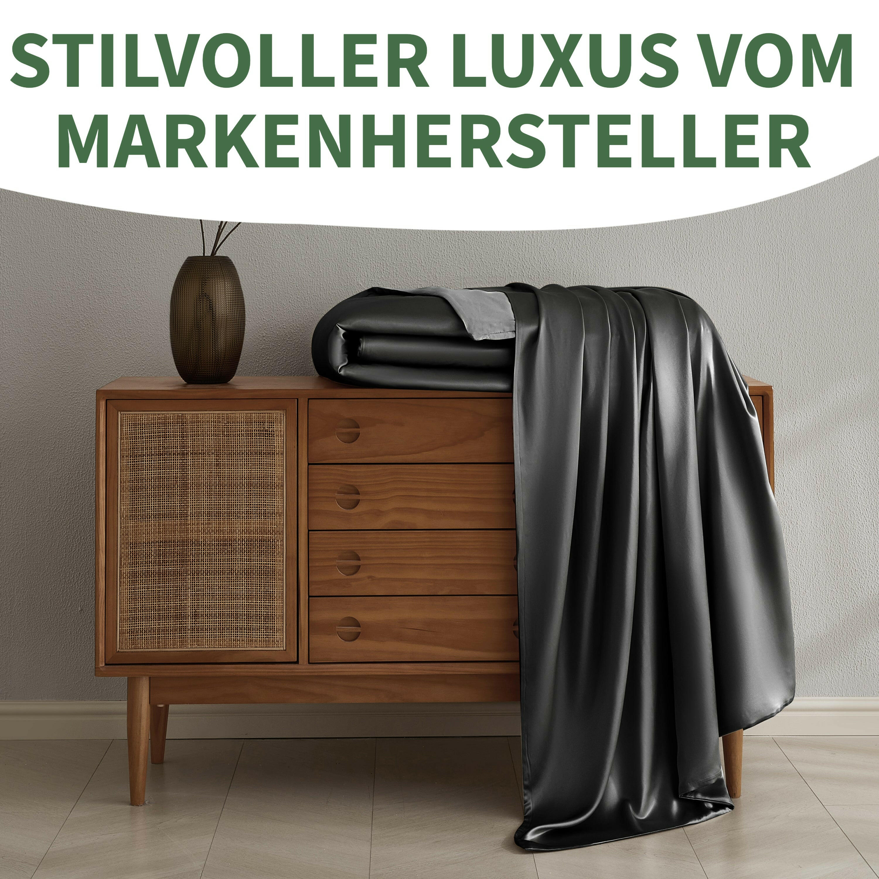 Premium Deckenbezug aus 100% Seide