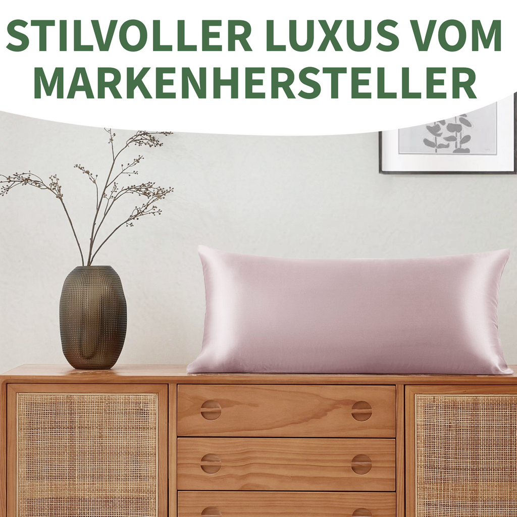 Premium Kissenbezug aus 100% Seide