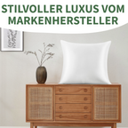 Premium Kissenbezug aus 100% Seide