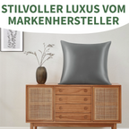 Premium Kissenbezug aus 100% Seide