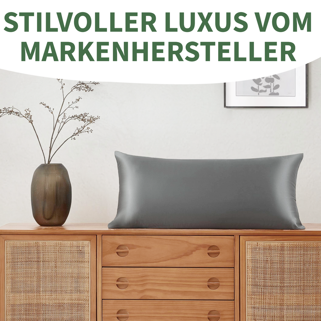 Premium Kissenbezug aus 100% Seide