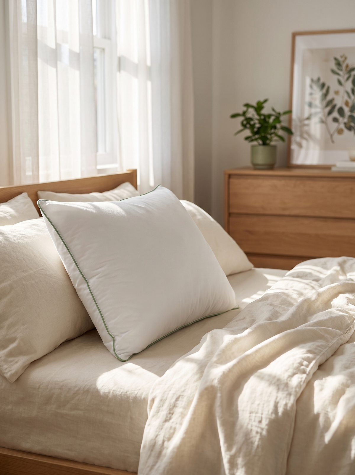 OmniDream 3-Kammer Kopfkissen im Schlafzimmer, Lifestyle