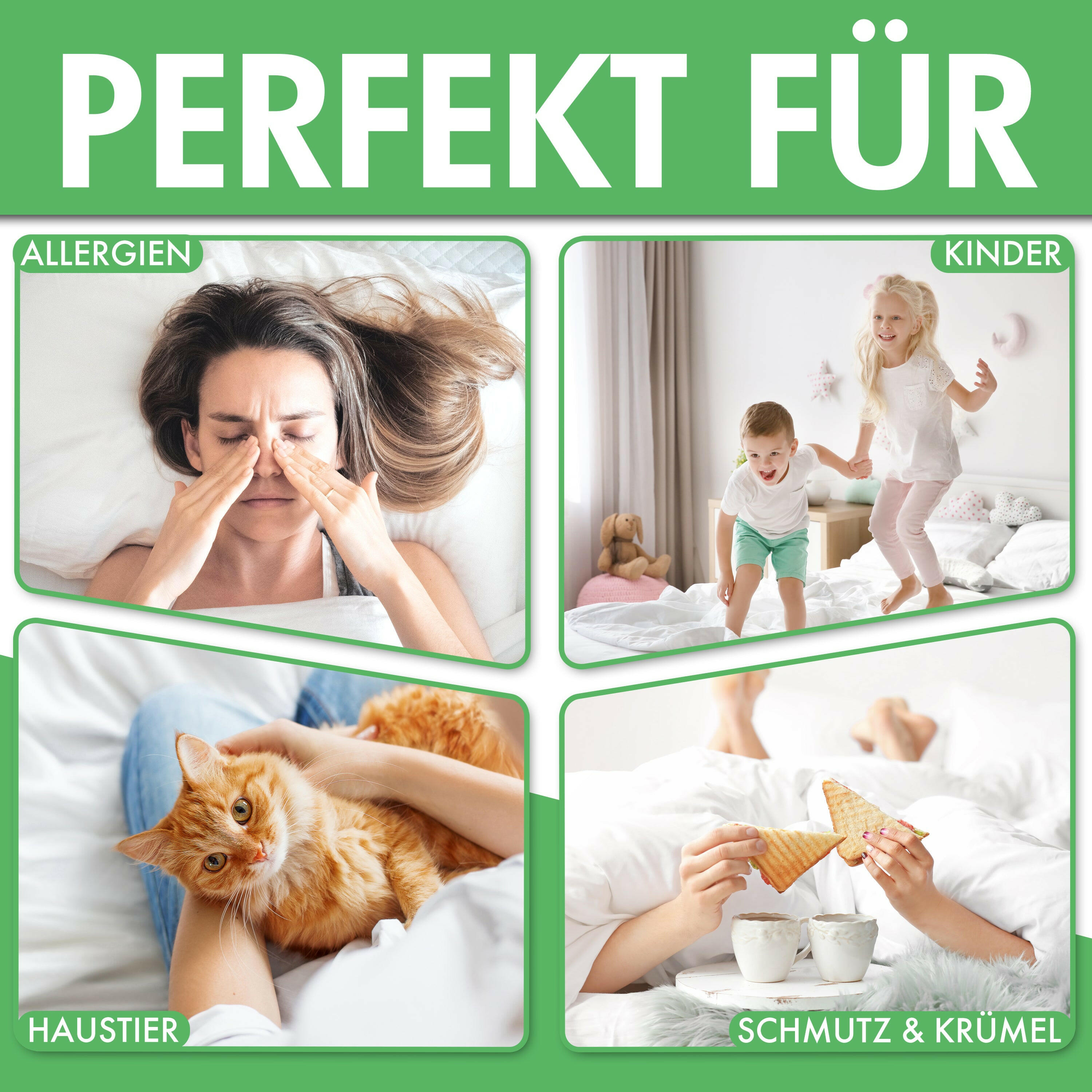 Premium Milbenbezug für Matratzen encasing