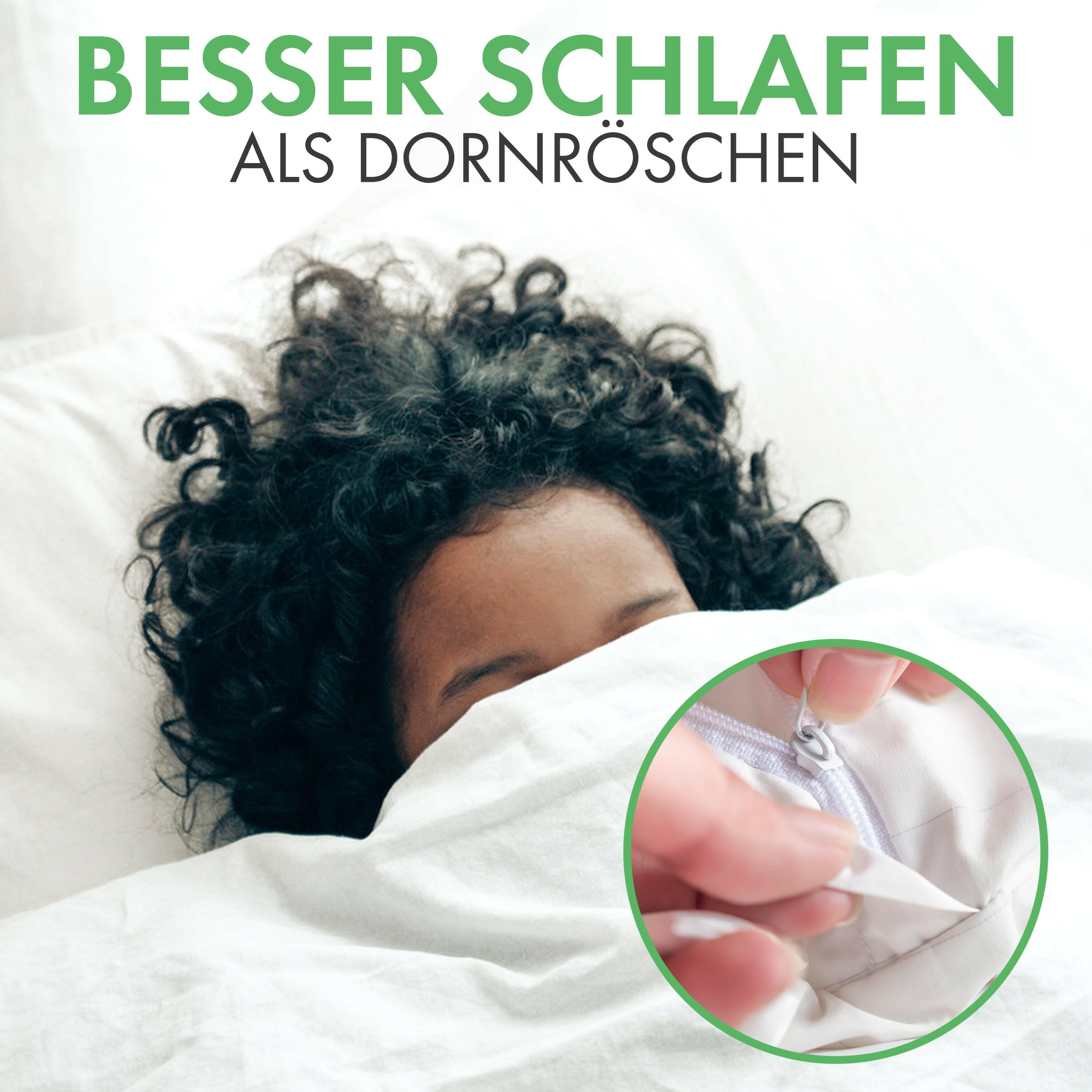 Welldora Premium Milbenbezug für Bettdecke encasing.